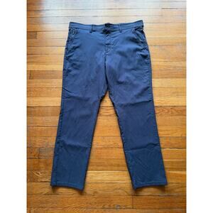 WEATHERPROOF VINTAGE Performance Flex Gray Regular Taper Pant Mens sz 38x30